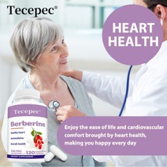 Berberine 500 MG PER SERVING capsules Healthy heart Antioxidants and lmmune