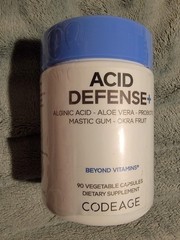 Codeage Acid Defense+ Digestive Support Supplement Marshmallow Root DGL Licorice