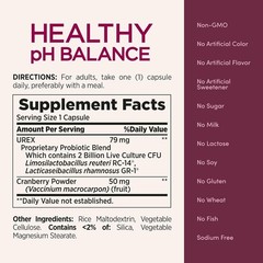 Natures Bounty Optimal Solutions HAIR pH BALANCE 30 capsules Cranberry 01/2026