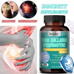 Probiotics + Digestive Enzymes & Prebiotics – Best Gut Health Supplement
