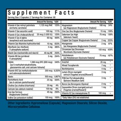 Multivitamin Easy To Swallow Capsule Immune Support Balance Your Energy Levels