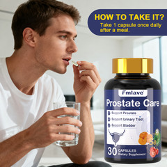 (2 Pack) Prostate Support – Reduce Frequent Urination, Stamina supplement 60ct