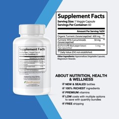 Audio Calm- Hearing Support- 10 Bottles- 600 Capsules