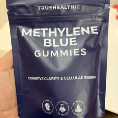Truehealthic Mtlene Blue Gummies 30 Servings Keep Your Mind Sharp Exp 01/2028