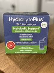 HYDROLYTE PLUS Liver Support Electrolyte Mix 20 Packets Blood ORANGE 🍊