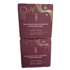 (2 Pack)Arrae Tribiotic Daily Gut, Skin & Vaginal Support Supplements
