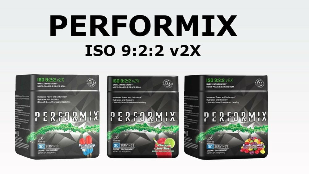 PERFORMIX ISO 9:2:2 V2X – Xtend Muscle Growth w/ BCAA Amino Acids – 30 Servings