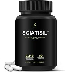 Sciatisil Sciatica Supplement Natural Nerve Support With Stabilized Rlipoic Acid