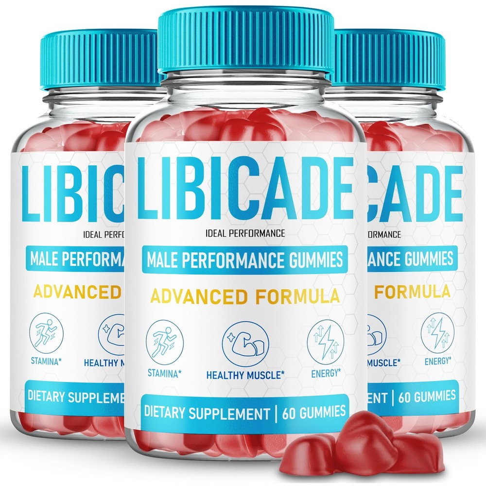Libicade General Wellness Supplement – 180 Gummies (3 Pack)