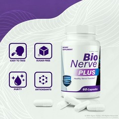 Bio Nerve Plus, Premium BioNerve + Nerve Support Formula – 3 Pack