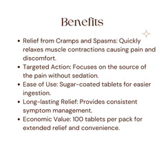 1X 10mg 100 tablets Irritable Abdominal Discomfort Cramps Pain Relief Free Ship