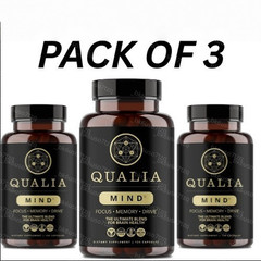 (3 Pack) Qualia Mind Brain 2.0 Supplement Nootropics – 120 Capsules – New