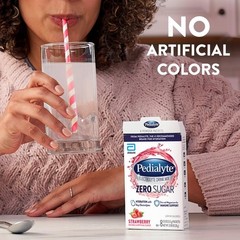 Recharge with Zero Sugar Electrolyte Drink Mix – Refreshing Strawberry, 8 Pack