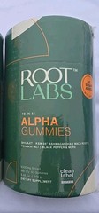 Root Labs 10-1 Alpha Gummies, 4000 mg. Pure Shilajit with KSM-66 60p