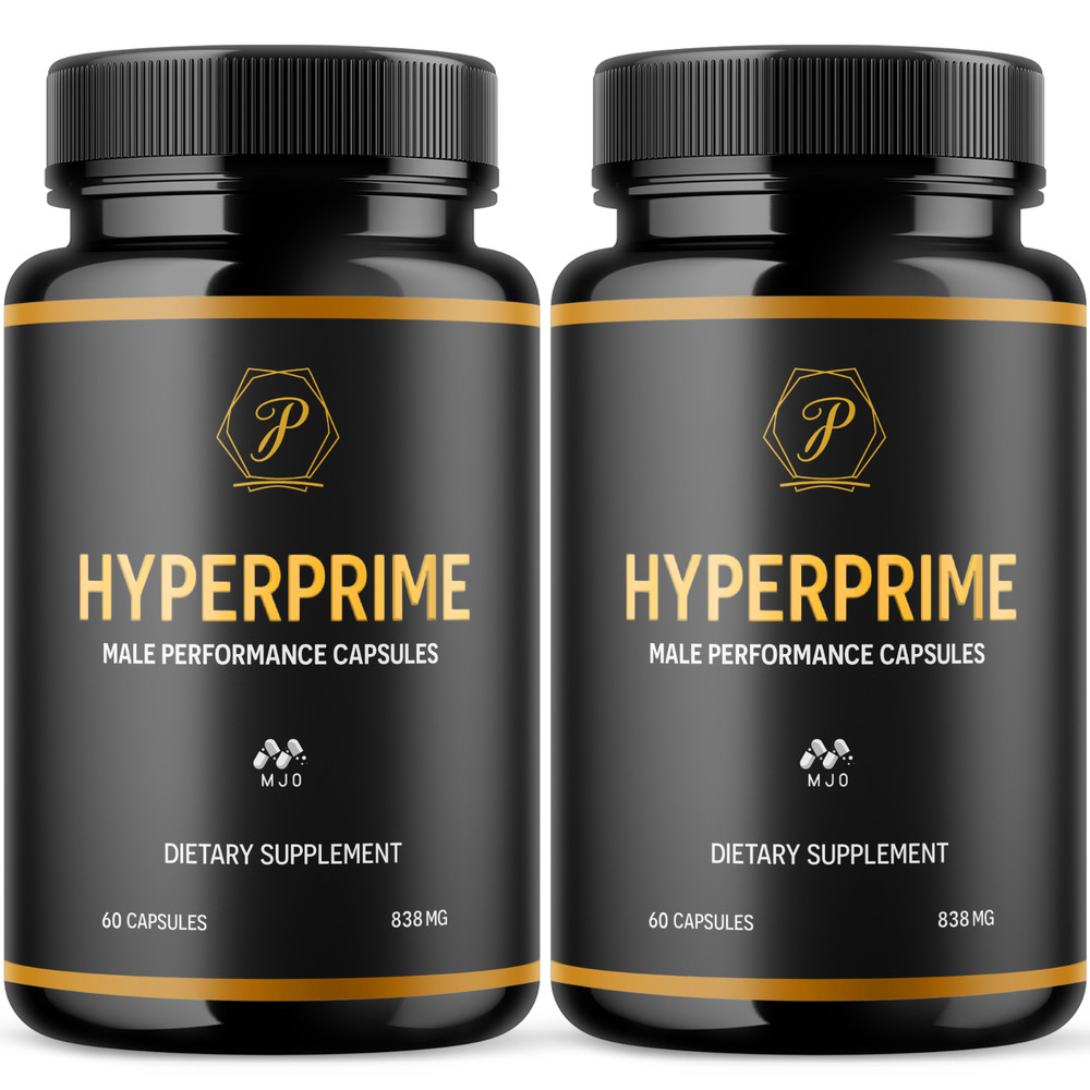 (2 Pack) Hyperprime Advanced Male Health Support vitamin Supplement 120 Capsules