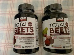 Force Factor Total Beets. 90 Ct. ( 2 Pack)