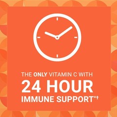 500 mg 24 Hour Vitamin C Tablets for Immune Support, Vitamin C Supplement, 90…