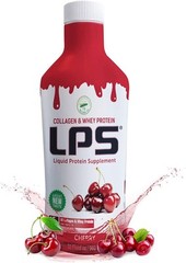 LPS Liquid Protein Supplement Collagen & Whey Cherry 15 Grams 32 Fl Oz.