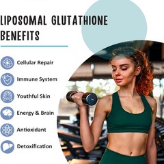Liposomal Glutathione 700mg – Antioxidant, PURE NATURAL FORMULA，skin healthy
