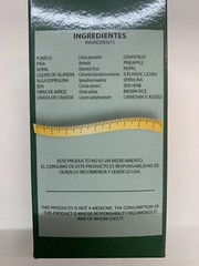 Dieter’s Plus 75 Tabletas Pomelo Piña Nopal Alga Espirulina Sen Linaza Fibra