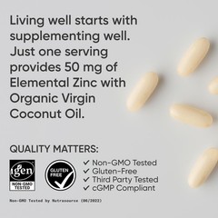 Zinc 50mg (120 softgels)