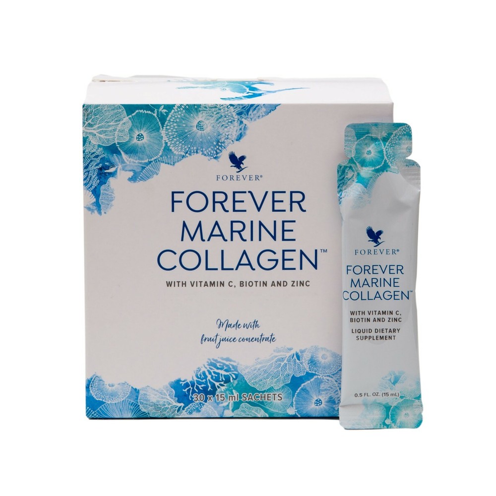 Forever Marine Collagen 5 or 30 sachets (0.5 fl.oz/15 ml) For healthier skin