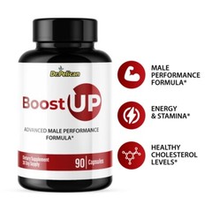 Boost Up- Bodybuilding & Men’s Health Support- 10 Bottles- 900 Capsules