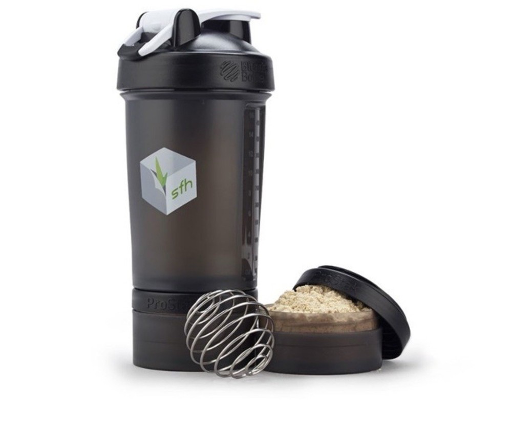 BlenderBottle ProStak 22oz Shaker Cup Branded SFH Logo w/ Pill Storage