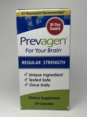 Prevagen Regular Strength, 10mg – 30 Capsules. Sell By Date 10/2027 Sealed New