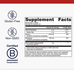 Bone Builder Extra Strength – MCHC Calcium & Phosphorus for Bone Density – 90 Ta