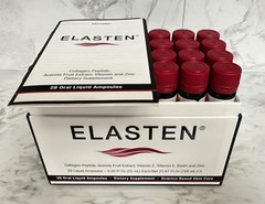 Elasten Drinking Collagen with 28 tubes Hydrolyzed Collagen Germany Express