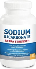 Sodium Bicarbonate Capsules Extra Strength Organic Use No Junk Tablet 1300 Mg