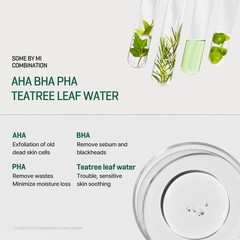 SOME BY MI AHA BHA PHA 30Days Starter Kit/Toner 1.01Oz, Serum 0.33Oz, Cream