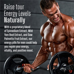 Natural Testosterone Booster – Increase Energy, Improve Muscle Strength & Growth