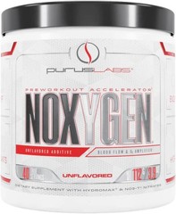 Purus Labs Noxygen – Unflavored Pre-Workout Accelerator, Nitric Oxide Booster