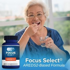 Focus Select AREDS2 Based Eye Vitamin-Mineral Supplement – 180 Capsules