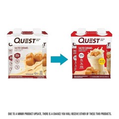 Quest Nutrition Ready to Drink Salted Caramel Protein Shake, 11 fl.oz Pack of 12