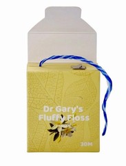 Dr Gary’s Fluffy Floss® (30m, Vanilla) 98.5 Foot (Pack of 1)