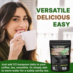 Dandelion Root Powder 10:1 Extract 10x times Stronger Non-Gmo 1 lb