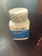 OmegaXL Joint Support Supplement for Relief Natural Muscle Support 60 Softgels!!