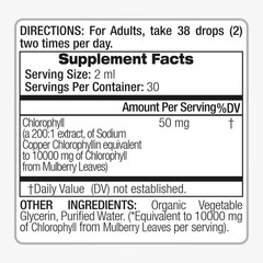 FITO MEDIC’S Lab | Liquid Chlorophyll | Chlorophyll Liquid Drops | 50 mg 200:1 R