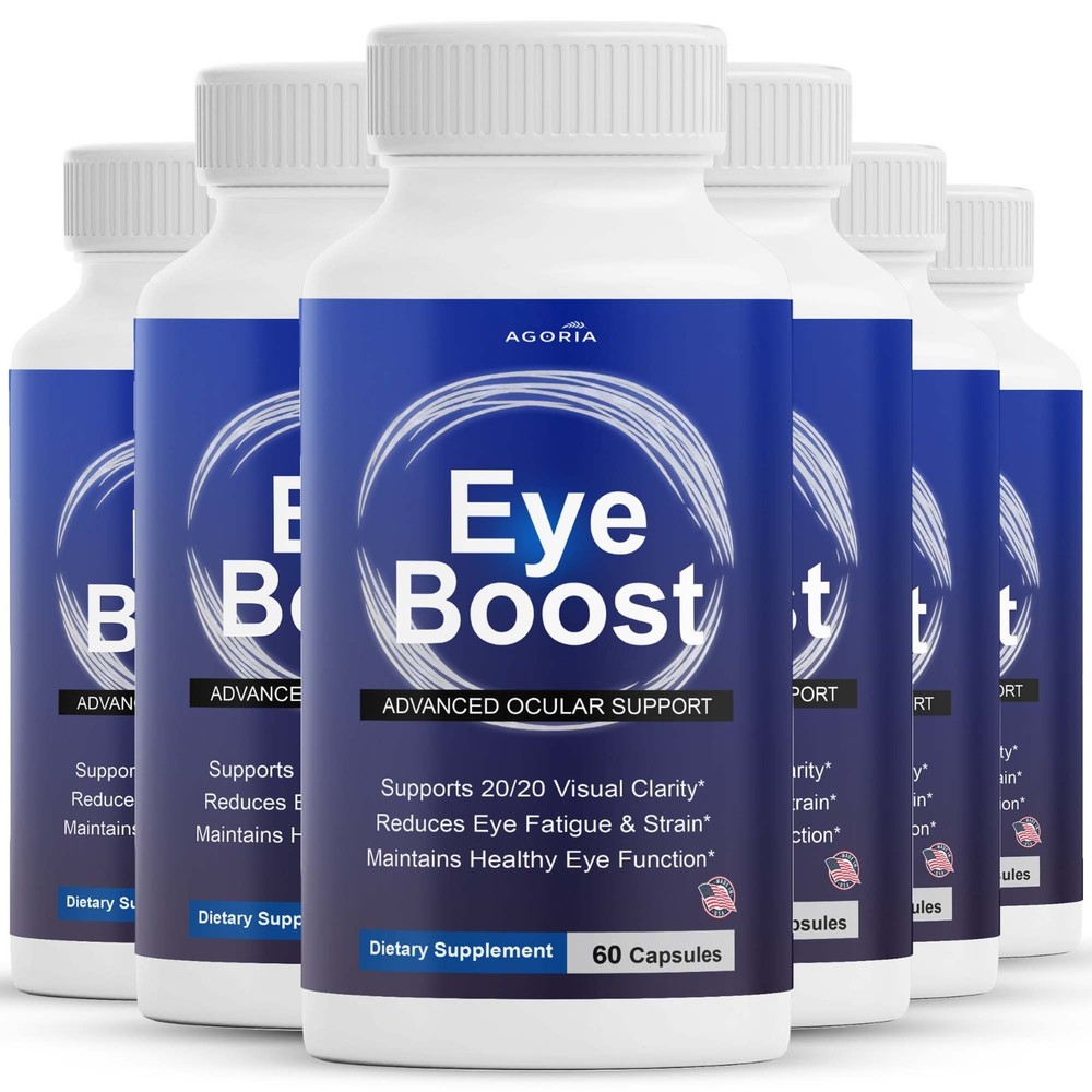 ( 6 Pack ) Eye Boost Capsules, EyeBoost Eye Health & Vision Support Supplement