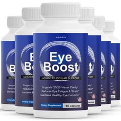 ( 6 Pack ) Eye Boost Capsules, EyeBoost Eye Health & Vision Support Supplement