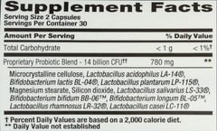 , PB8 Acidophilus Capsules, 60 Count