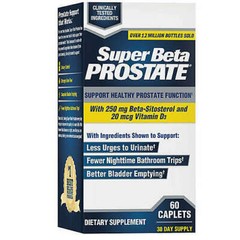 New Vitality Super Beta Prostate Urinary Health Caplets – 60 Count EXP 2027+