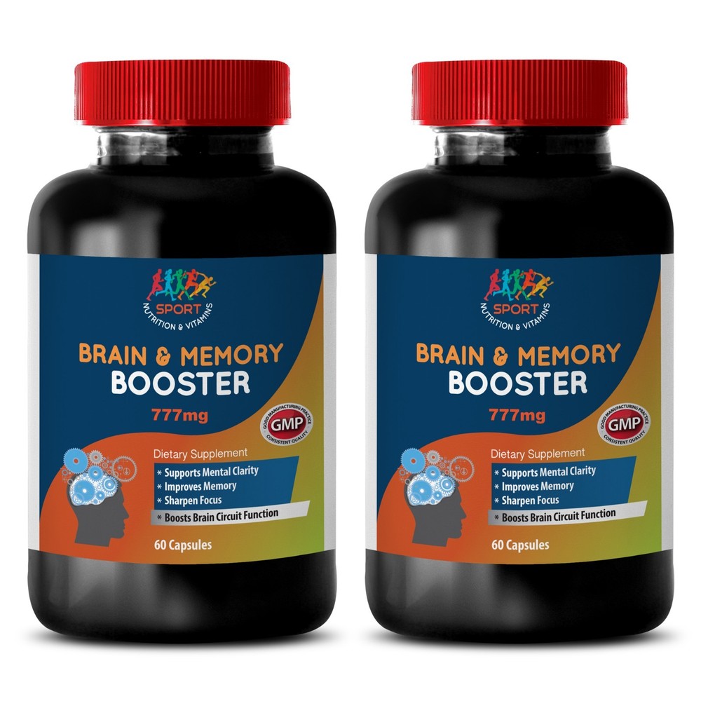 metabolism booster – BRAIN & MEMORY BOOSTER Complex – brain booster – 2 Bottles