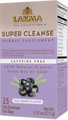 Lakma Tea – Acai Berry Super Cleanse Blend for Digestive Wellness – 25 Bags