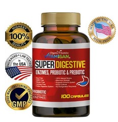 Probiotics 100 Billion CFU Potency Digestive Inmune Health 200 Capsules USA 2 Pk