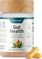 Snap Supplements Gut Health Lipase Supplement with Probiotics for Women & Men