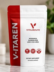 VitalHealth V-Itaren 60 Veggie Capsules – New/Sealed! Vital Health Exp 5/2027